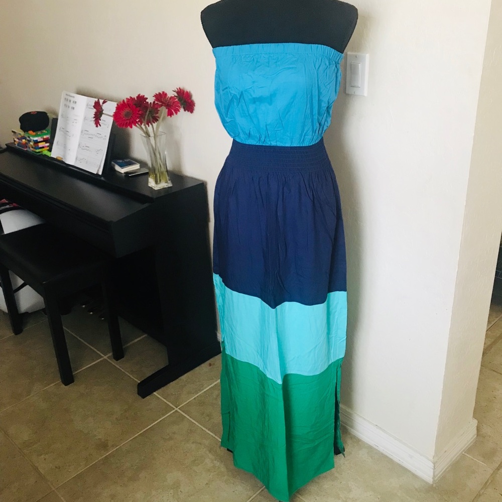 Gap strapless long dress - Picture 2 of 7